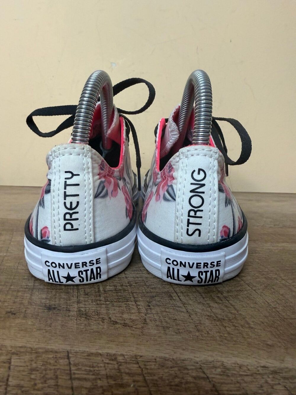 Converse Chuck Taylor All Star OX Shoes Sneakers size 6 youth floral - Picture 2 of 9